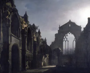 Les Ruines de la Chapelle de Holyrood